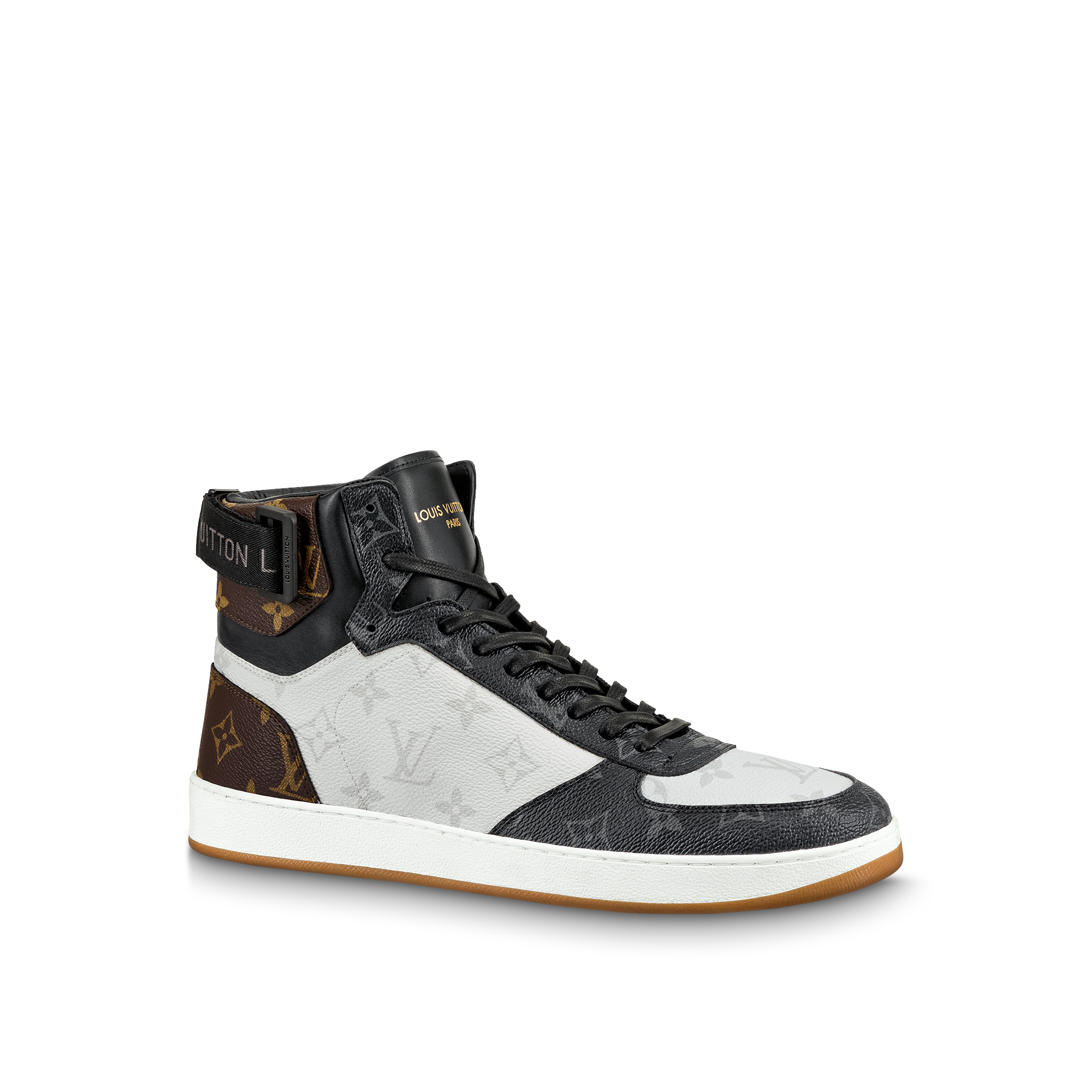 Mens high top sale louis vuitton sneaker